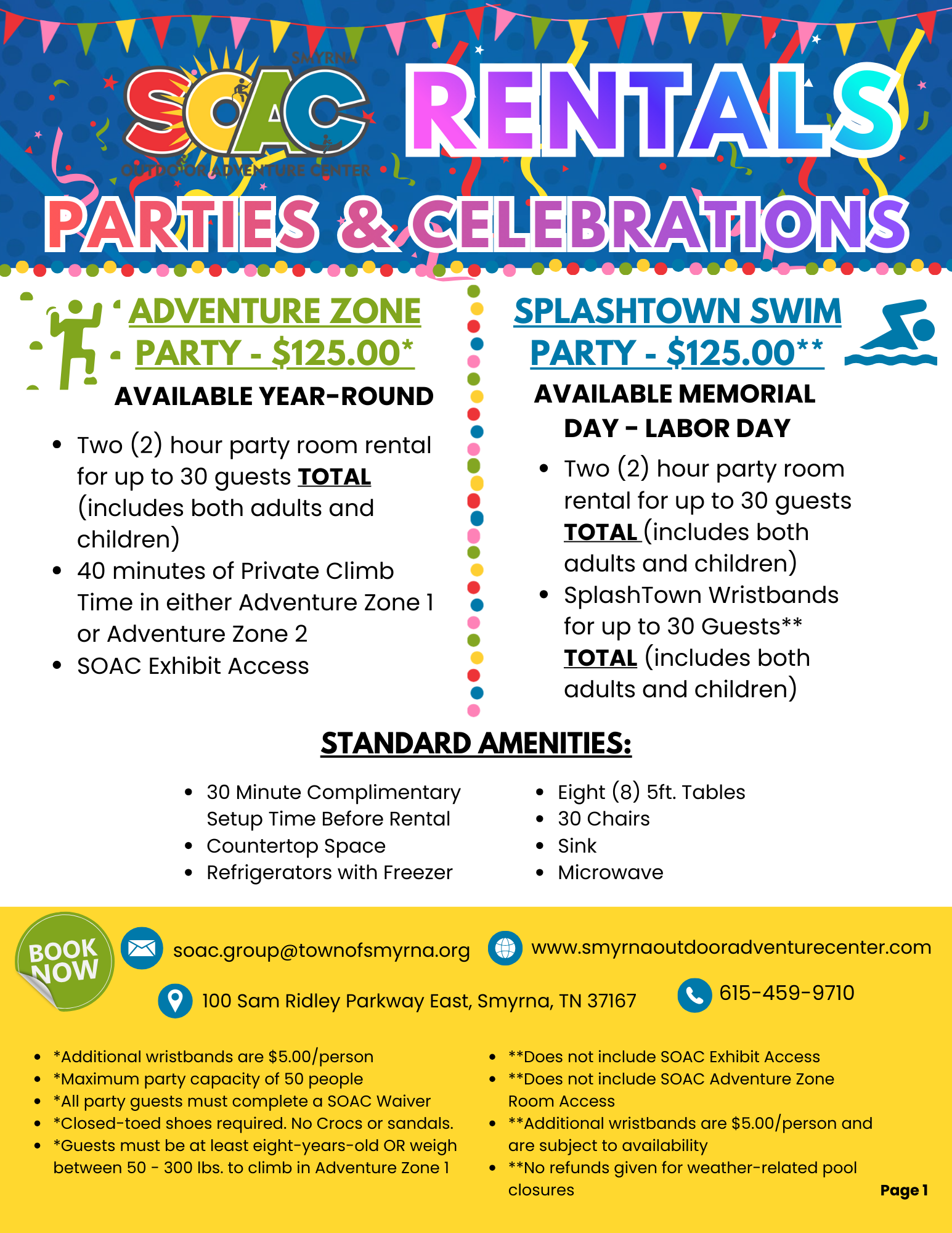 SOAC Parties and Rentals 1